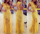 Vestido longo Yellow
