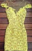 Vestido renda lq4863