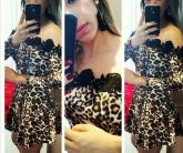 Vestido Leopard Print